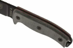 ESEE Model 6 Black Blade, Grey Handle 6P-KO Couteau De Survie Sans étui -Couteaux Soldes EE ESEE 6P KO 04 esee knives model 6 ee esee 6p ko d4