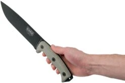 ESEE Junglas 2 Black, JUNGLAS-II Couteau De Survie Avec étui Kydex + MOLLE-back -Couteaux Soldes EE JUNGLAS 2 06 esee knives v201901