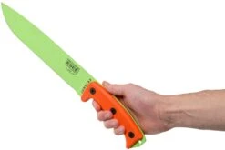 ESEE Junglas Venom Green, JUNGLAS-VG Couteau De Survie étui Kydex + MOLLE-backe -Couteaux Soldes EE JUNGLAS VG 06 esee knives v201901