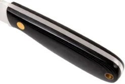 Brisa Necker 70, Noir Micarta, Gaine En Cuir 9803 -Couteaux Soldes ENZ 9803 05 enzo enz 9803 05