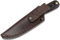 Brisa Necker 70, Noir Micarta, étui En Cuir 9806 17 Brisa Necker 70, Noir Micarta, étui En Cuir 9806 -Couteaux Soldes ENZ 9806 08 enzo necker 70 enz 9806 08