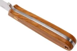 Brisa Necker 70 Flat - Olive - étui En Cuir - 9813 -Couteaux Soldes ENZ 9813 04 enzo enz 9813 04