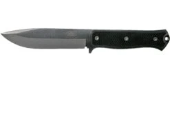 Fällkniven S1xb Forest Knife, Black, Couteau Outdoor