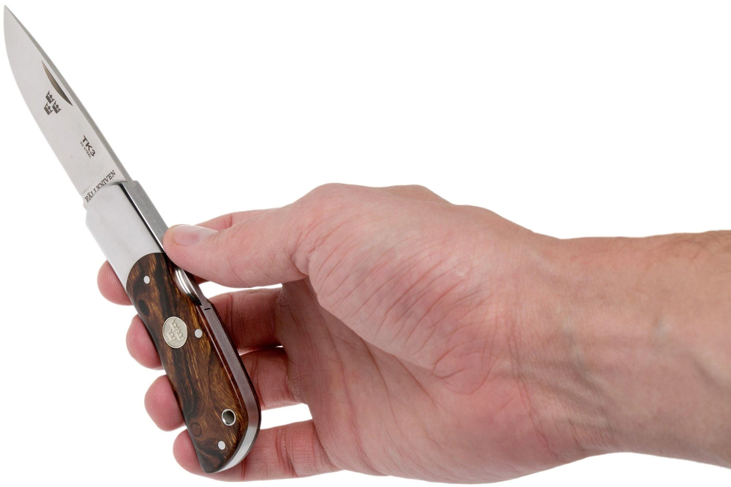 Fällkniven TK3 Tre Kronor Desert Ironwood TK3ic Couteau De Gentleman 10 Fällkniven TK3 Tre Kronor Desert Ironwood TK3ic Couteau De Gentleman - Image 8