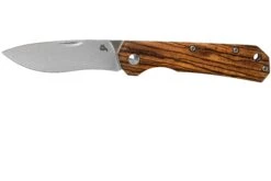 Fox Black Fox Ciol Folding Knife BF-748ZW Zebrano Wood Couteau De Poche, Denis Simonutti Design