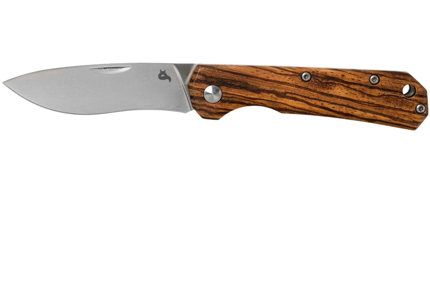 Fox Black Fox Ciol Folding Knife BF-748ZW Zebrano Wood Couteau De Poche, Denis Simonutti Design 3 Fox Black Fox Ciol Folding Knife BF-748ZW Zebrano Wood Couteau De Poche, Denis Simonutti Design