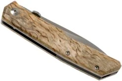 Fox Knives FX-525BE Curly Birch Couteau De Poche, Bob Terzuola Design -Couteaux Soldes FOFX 525BE 04 fox knives