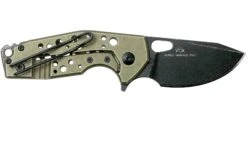 Fox Suru Alu Green FX-526ALG Couteau De Poche, Jesper Voxnaes Design -Couteaux Soldes FOFX 526ALG 02 fox knives