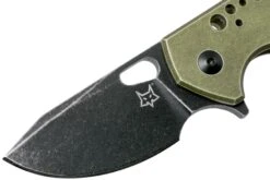 Fox Suru Alu Green FX-526ALG Couteau De Poche, Jesper Voxnaes Design -Couteaux Soldes FOFX 526ALG 03 fox knives