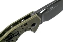 Fox Suru Alu Green FX-526ALG Couteau De Poche, Jesper Voxnaes Design -Couteaux Soldes FOFX 526ALG 06 fox knives