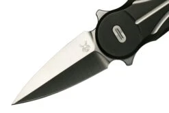 Fox Knives Saturn Linkshandig Satin Titanium PVD, FX-551 SX Ti Couteau De Poche -Couteaux Soldes FOFX 551SXTI 03 fox