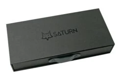 Fox Knives Saturn Linkshandig Satin Titanium PVD, FX-551 SX Ti Couteau De Poche -Couteaux Soldes FOFX 551SXTI 09 fox