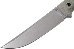 Fox Knives Ryu FX-634 MOD Green Canvas Micarta, Couteau Fixe, Black Roc Knives Design -Couteaux Soldes FOFX 634MOD 03 fox knives