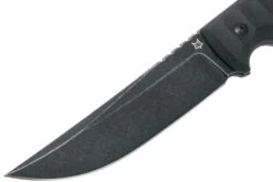 Fox Knives Ryu FX-634 Black G10, Couteau Fixe, Black Roc Knives Design -Couteaux Soldes FOFX 634 03 fox knives
