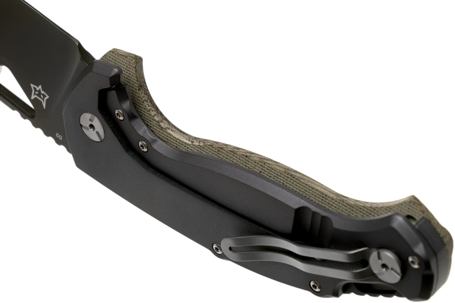 Fox El Capitan SK-02 PVD Summit Knife Co, Black PVD Couteau De Poche, Tommaso Rumici Design 7 Fox El Capitan SK-02 PVD Summit Knife Co, Black PVD Couteau De Poche, Tommaso Rumici Design - Image 5