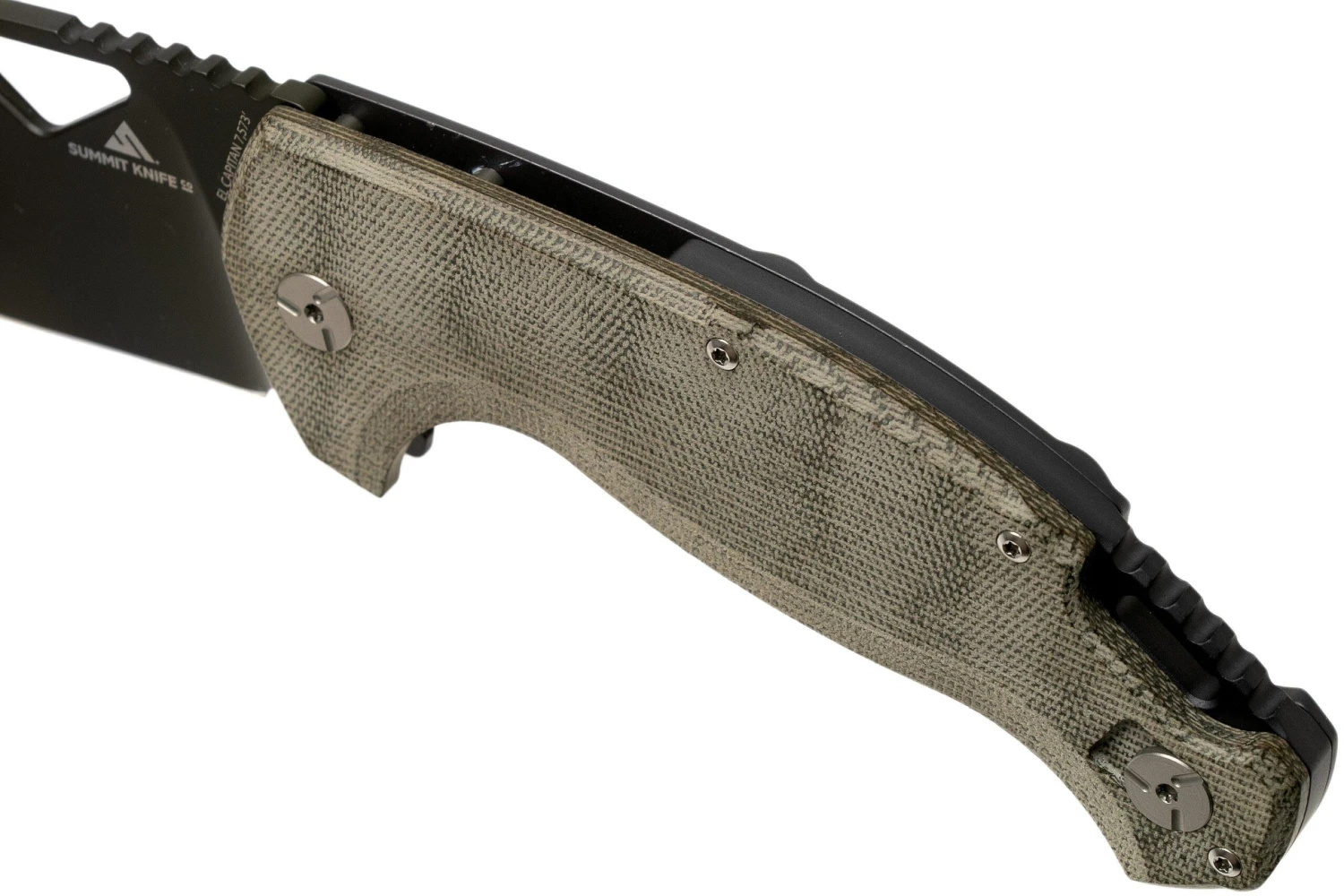 Fox El Capitan SK-02 PVD Summit Knife Co, Black PVD Couteau De Poche, Tommaso Rumici Design 9 Fox El Capitan SK-02 PVD Summit Knife Co, Black PVD Couteau De Poche, Tommaso Rumici Design - Image 7