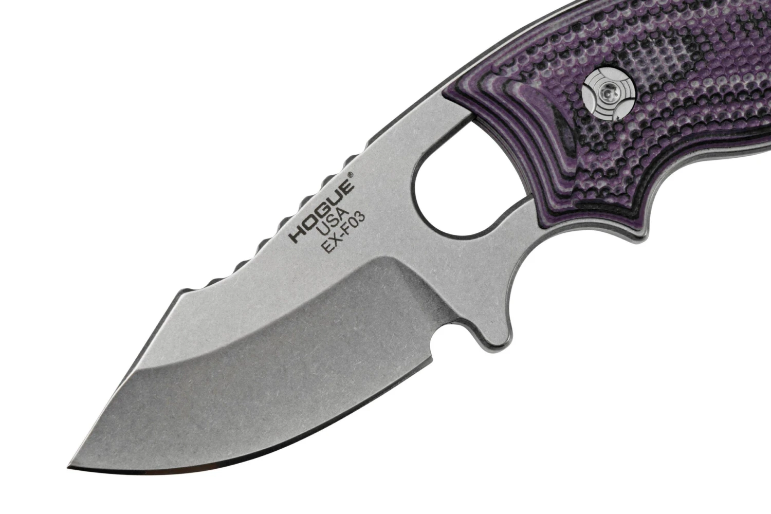 Hogue EX-F03 G-Mascus Purple, 35338 Couteau De Cou 5 Hogue EX-F03 G-Mascus Purple, 35338 Couteau De Cou - Image 3