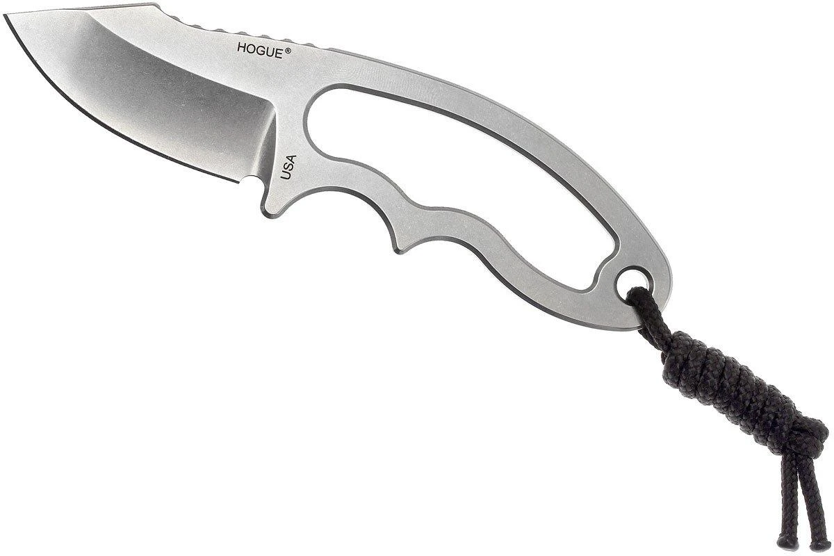 Hogue EX-F03 2.25" Clip Point Tumble Finish Neckknife 35370 5 Hogue EX-F03 2.25" Clip Point Tumble Finish Neckknife 35370 - Image 3