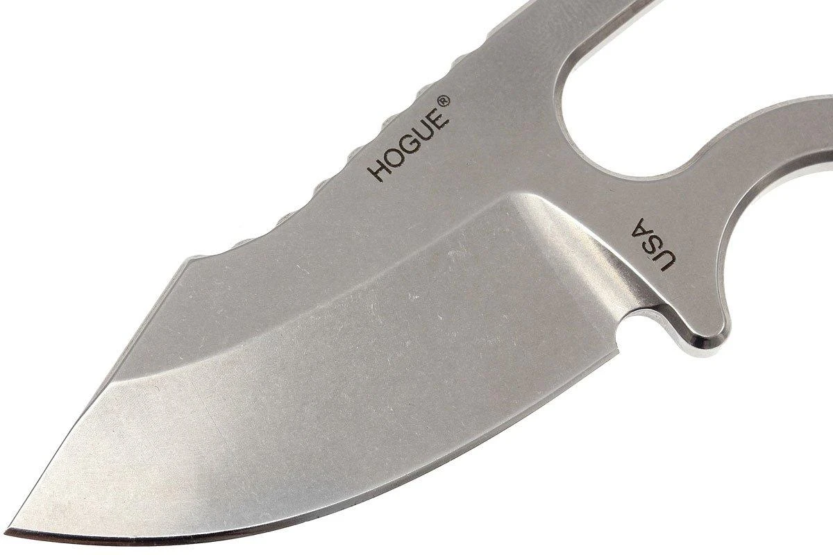 Hogue EX-F03 2.25" Clip Point Tumble Finish Neckknife 35370 7 Hogue EX-F03 2.25" Clip Point Tumble Finish Neckknife 35370 - Image 5