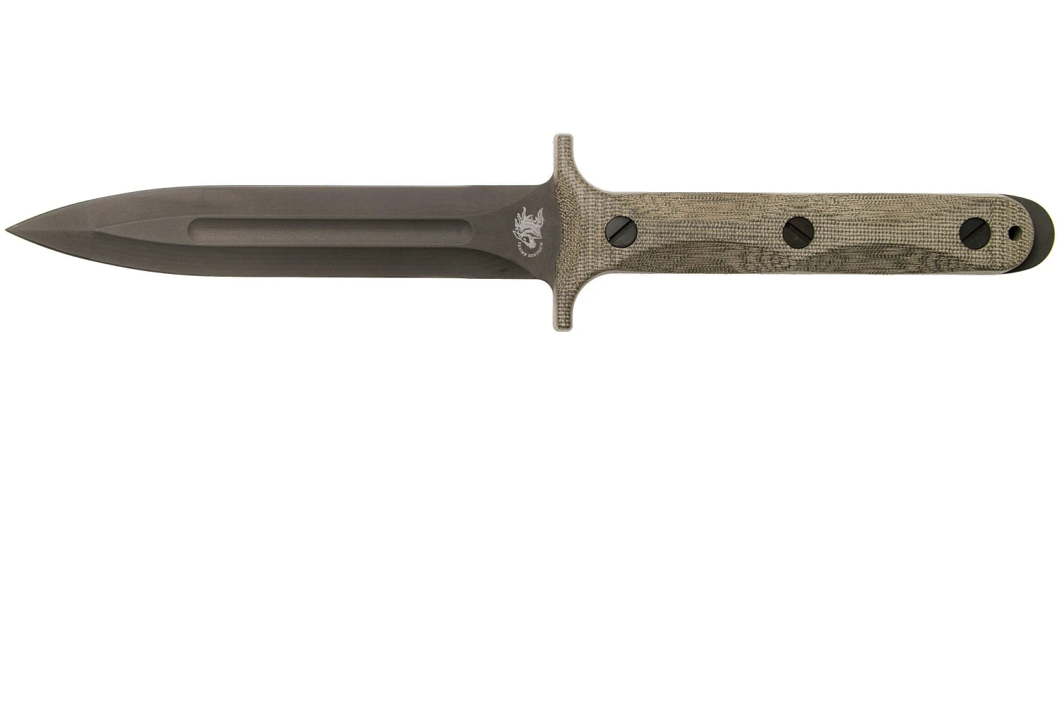 Rick Hinderer EK Dagger 3V DLC, OD Green Micarta Commando Poignard 3 Rick Hinderer EK Dagger 3V DLC, OD Green Micarta Commando Poignard