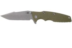 Rick Hinderer Eklipse 3.5" Harpoon Spanto 20CV Battle Bronze OD Green Couteau De Poche