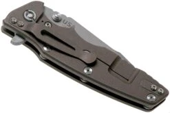 Rick Hinderer Eklipse 3.5" Harpoon Spanto 20CV Battle Bronze OD Green Couteau De Poche -Couteaux Soldes HRK EK35 HS BR OD 04 rick hinderer knives