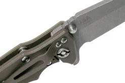 Rick Hinderer Eklipse 3.5" Harpoon Spanto 20CV Battle Bronze OD Green Couteau De Poche -Couteaux Soldes HRK EK35 HS BR OD 06 rick hinderer knives