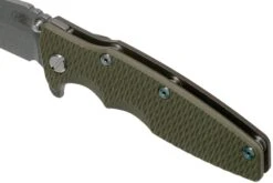 Rick Hinderer Eklipse 3.5" Harpoon Spanto 20CV Battle Bronze OD Green Couteau De Poche -Couteaux Soldes HRK EK35 HS BR OD 07 rick hinderer knives