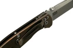 Rick Hinderer Firetac Spanto Stonewash, Bronze Black G10, Couteau De Poche -Couteaux Soldes HRK FT SP SWBR BK 06 hinderer