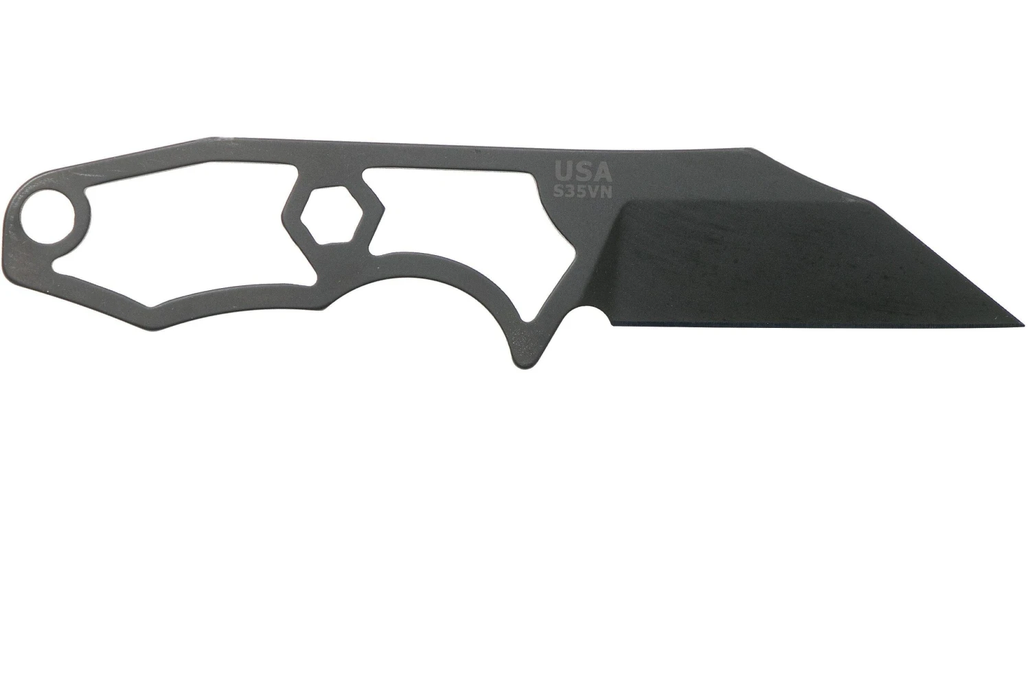 Rick Hinderer LP-1 Wharncliffe DLC Black Couteau De Cou, Avec UltiClip 4 Rick Hinderer LP-1 Wharncliffe DLC Black Couteau De Cou, Avec UltiClip - Image 2