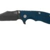 Rick Hinderer XM-18 3.5 Bowie 20CV Battle Black, Blue-Black G10 Couteau De Poche