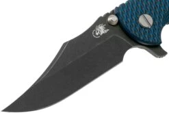 Rick Hinderer XM-18 3.5 Bowie 20CV Battle Black, Blue-Black G10 Couteau De Poche 11 Rick Hinderer XM-18 3.5 Bowie 20CV Battle Black, Blue-Black G10 Couteau De Poche -Couteaux Soldes HRK XM18 35 BW BLBB 03 rick hinderer knives