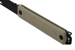 The James Brand The Ellis Slim, Coyote Tan G10, Black, Serrated, KKN125195-01, Couteau De Poche -Couteaux Soldes JAKKN125195 01 04 jamesbrand