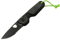 The James Brand The Redstone, Black + Black, Serrated, Couteau De Poche -Couteaux Soldes JAKN118165 01 03 the james brand
