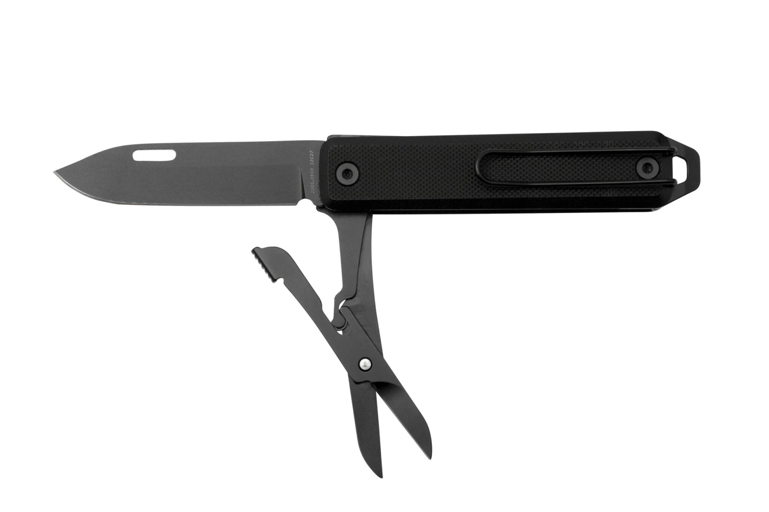 The James Brand The Ellis Scissors KN119113-00 Black G10, Straight Stainless, Couteau De Poche 4 The James Brand The Ellis Scissors KN119113-00 Black G10, Straight Stainless, Couteau De Poche - Image 2