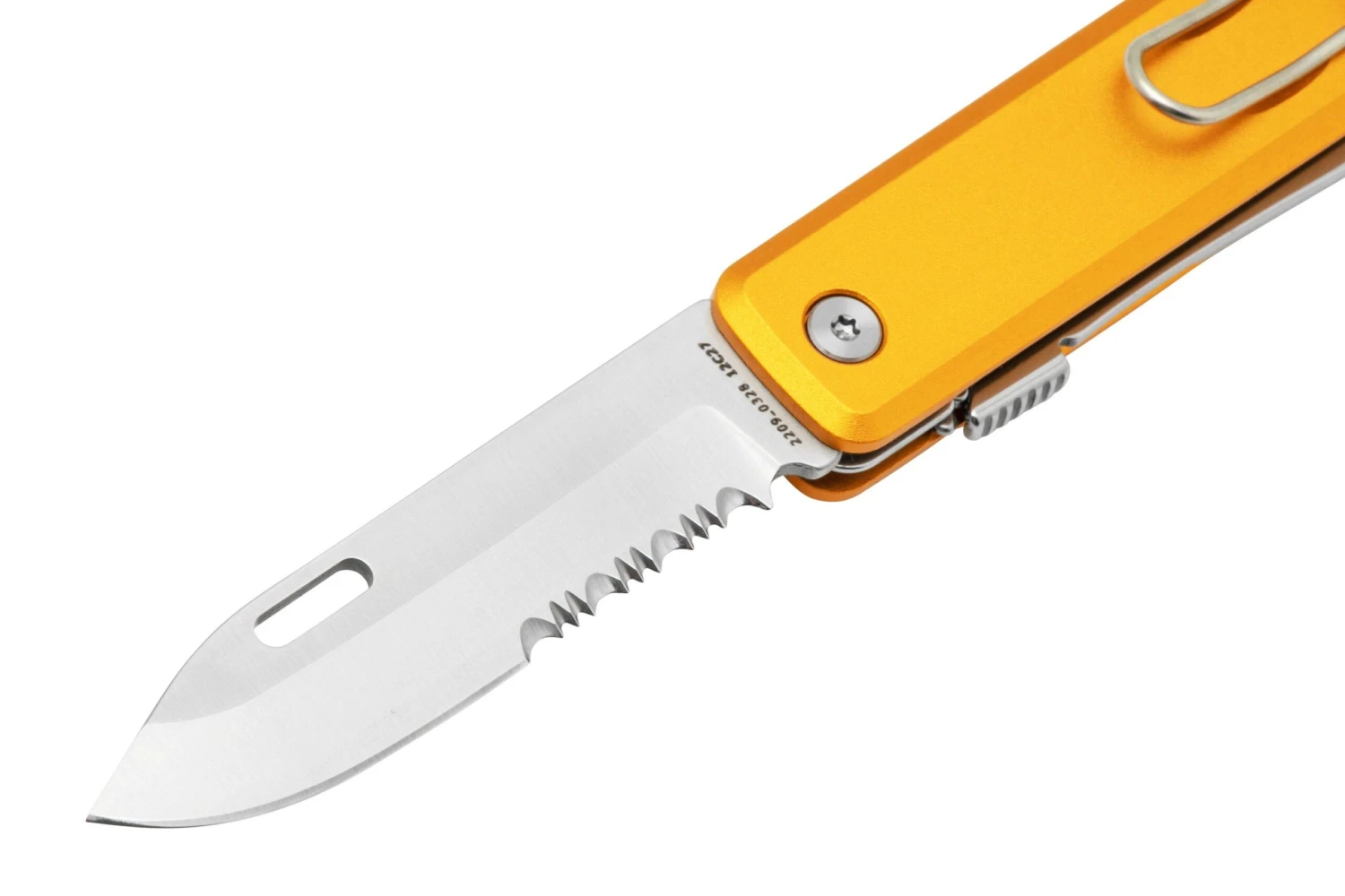 The James Brand The Ellis Scissors, Canary, Aluminum Serrated, Couteau De Poche 5 The James Brand The Ellis Scissors, Canary, Aluminum Serrated, Couteau De Poche - Image 3