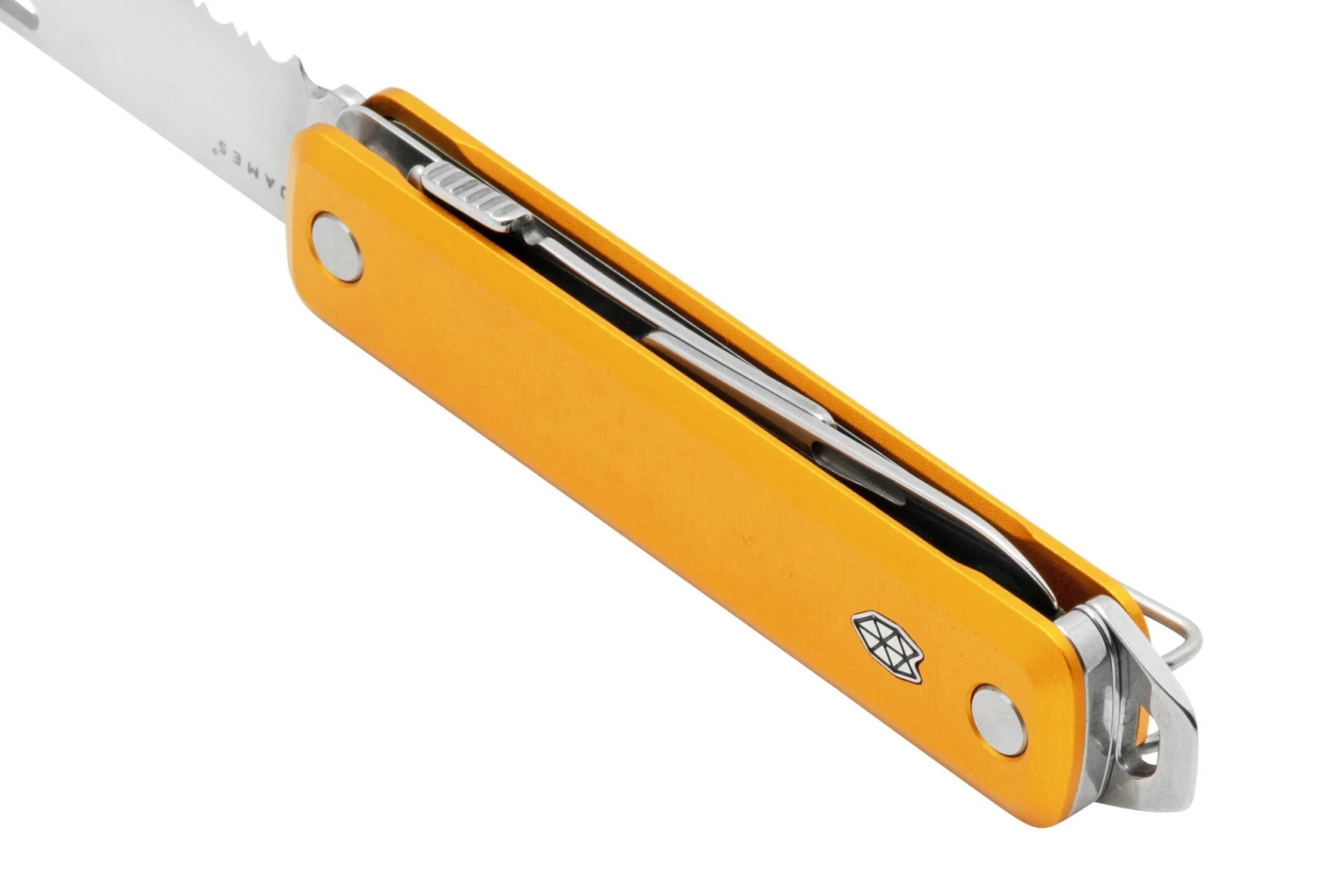 The James Brand The Ellis Scissors, Canary, Aluminum Serrated, Couteau De Poche 6 The James Brand The Ellis Scissors, Canary, Aluminum Serrated, Couteau De Poche - Image 4