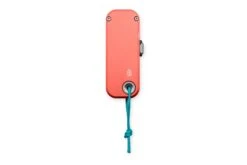 The James Brand The Palmer, Coral Aluminum, Turquoise KN121182-00 Couteau Utilitaire -Couteaux Soldes JAKN121182 00 02 james