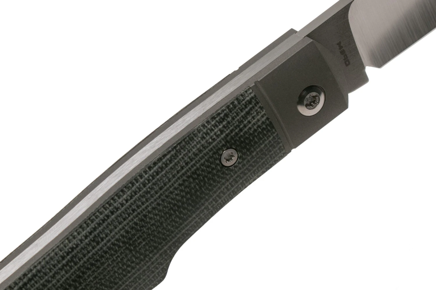 Jack Wolf Sharpshooter Jack, Black Canvas Micarta SHSH-MBK Couteau De Poche Slipjoint 7 Jack Wolf Sharpshooter Jack, Black Canvas Micarta SHSH-MBK Couteau De Poche Slipjoint - Image 5