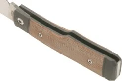 Jack Wolf Sharpshooter Jack, Natural Canvas Micarta SHSH-MNA Couteau De Poche Slipjoint 13 Jack Wolf Sharpshooter Jack, Natural Canvas Micarta SHSH-MNA Couteau De Poche Slipjoint -Couteaux Soldes JW SHSH MNA 04 jack