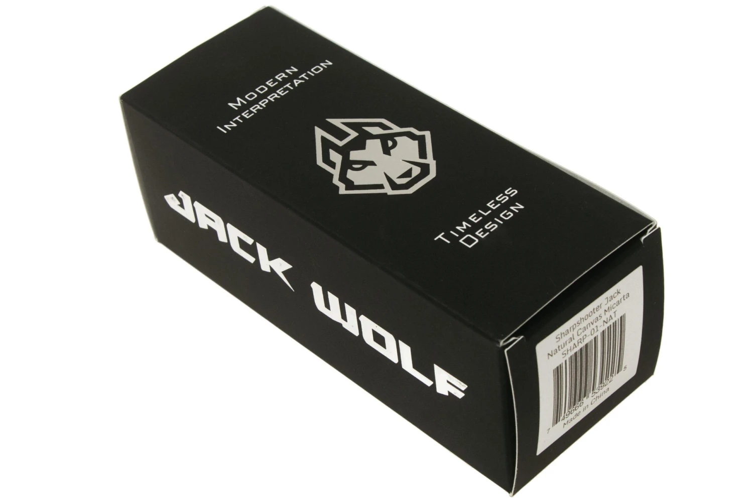 Jack Wolf Sharpshooter Jack, Natural Canvas Micarta SHSH-MNA Couteau De Poche Slipjoint 10 Jack Wolf Sharpshooter Jack, Natural Canvas Micarta SHSH-MNA Couteau De Poche Slipjoint - Image 8