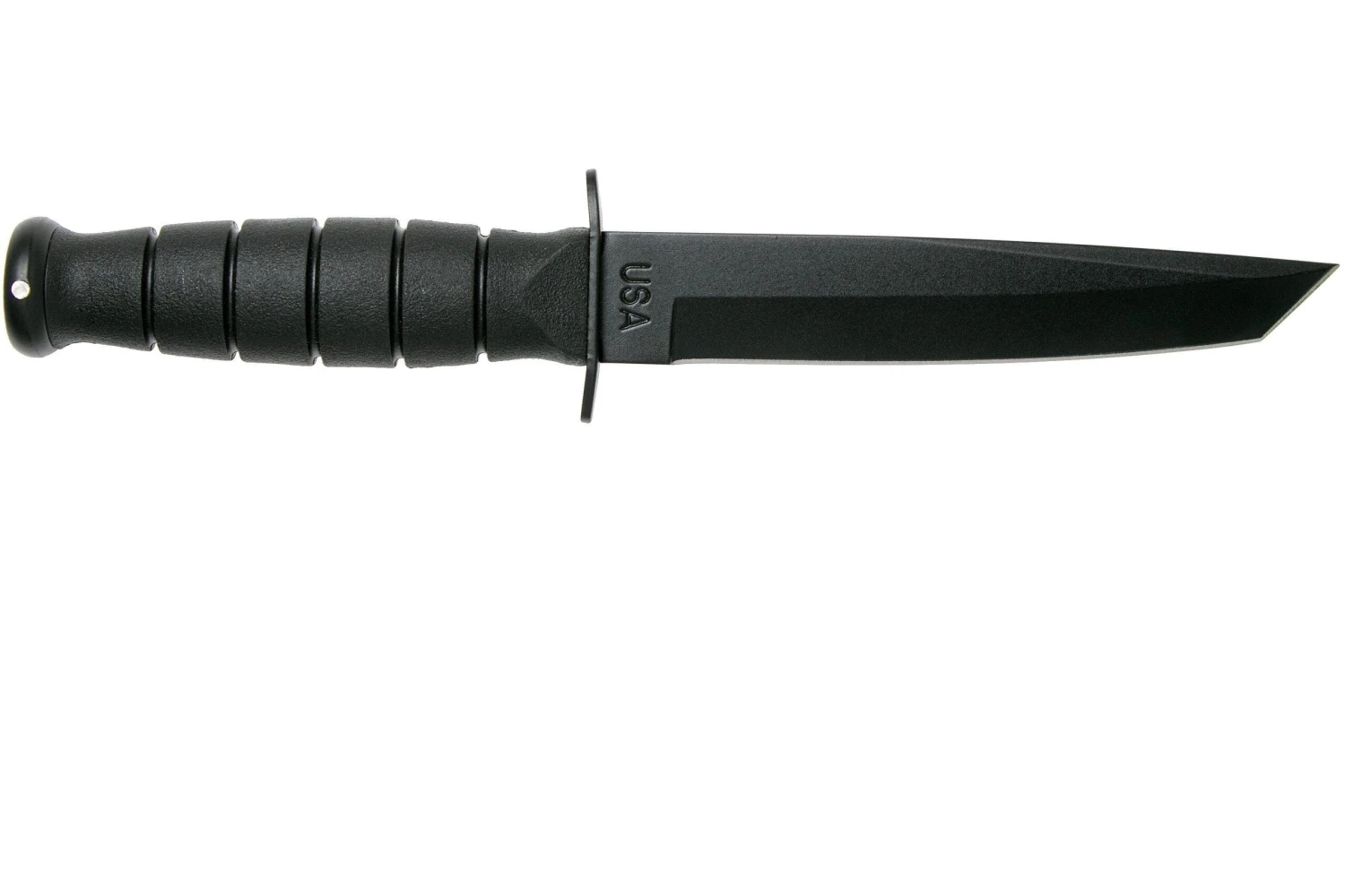 KA-BAR Short Tanto 1254, Couteau à Lame Fixe, étui En Cuir 4 KA-BAR Short Tanto 1254, Couteau à Lame Fixe, étui En Cuir - Image 2