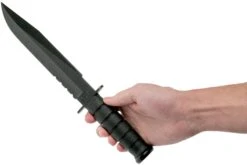 KA-BAR Fighter 1271 Couteau à Lame Fixe Partiellement Dentelé, étui Kydex 13 KA-BAR Fighter 1271 Couteau à Lame Fixe Partiellement Dentelé, étui Kydex -Couteaux Soldes KA1271 06 ka bar