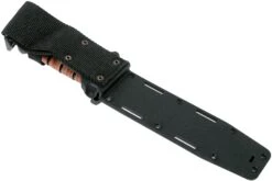 KA-BAR USMC 5018 Partiellement Dentelé, Cuir, étui En Plastique -Couteaux Soldes KA5018 08 ka bar