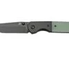 Kansept Warrior T1005T4 Black Tanto, Jade G10, Couteau De Poche, Kim Ning Design -Couteaux Soldes KST1005T4 01 kansept