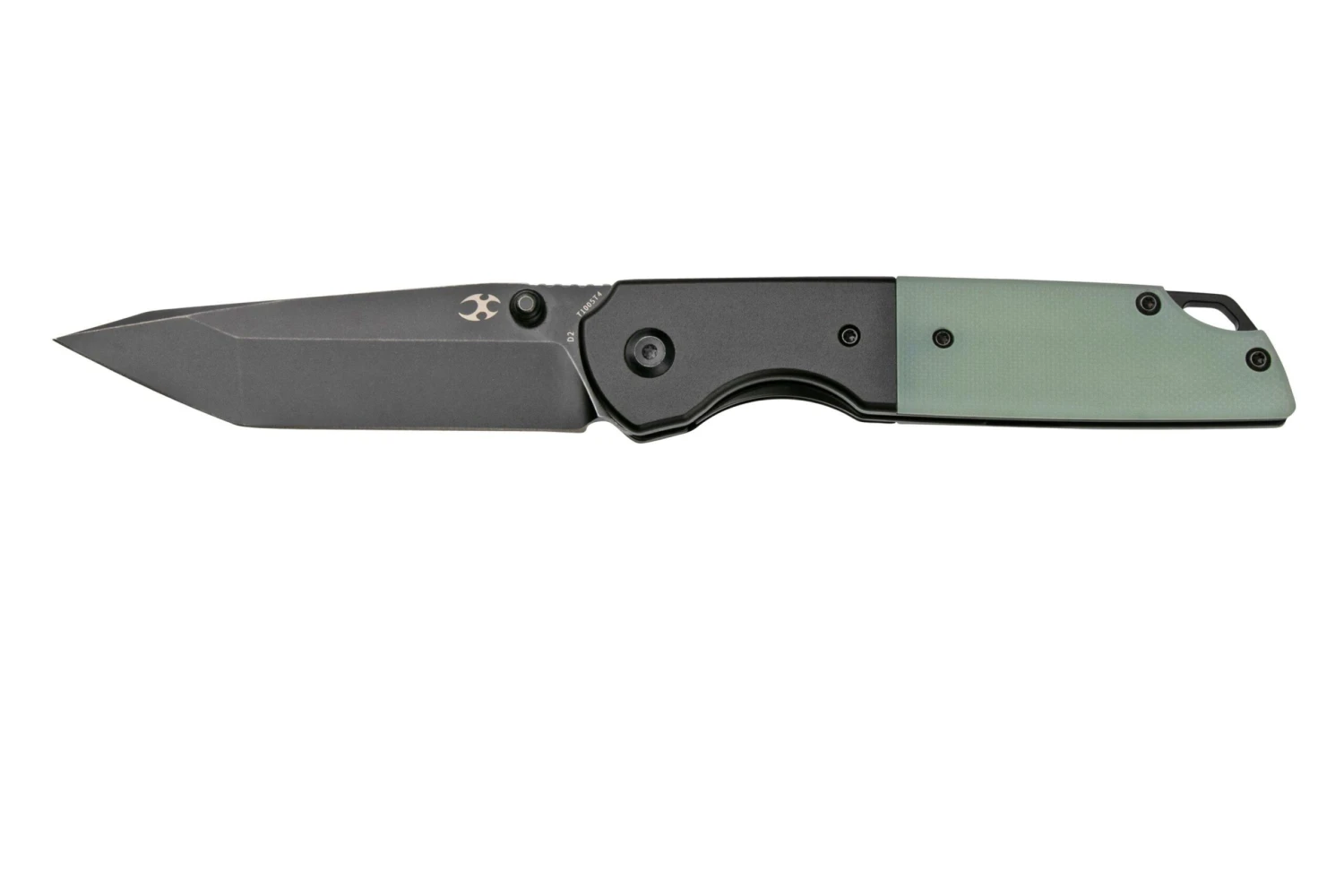 Kansept Warrior T1005T4 Black Tanto, Jade G10, Couteau De Poche, Kim Ning Design 3 Kansept Warrior T1005T4 Black Tanto, Jade G10, Couteau De Poche, Kim Ning Design