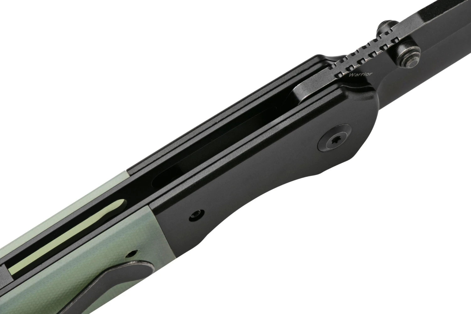 Kansept Warrior T1005T4 Black Tanto, Jade G10, Couteau De Poche, Kim Ning Design 8 Kansept Warrior T1005T4 Black Tanto, Jade G10, Couteau De Poche, Kim Ning Design - Image 6