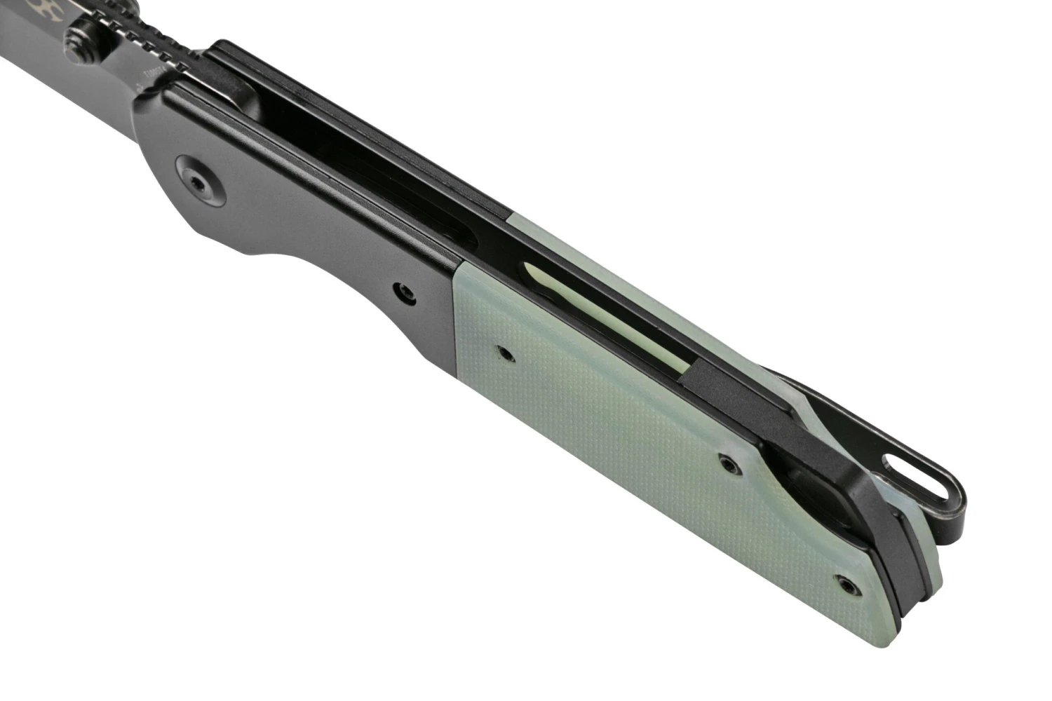 Kansept Warrior T1005T4 Black Tanto, Jade G10, Couteau De Poche, Kim Ning Design 9 Kansept Warrior T1005T4 Black Tanto, Jade G10, Couteau De Poche, Kim Ning Design - Image 7