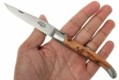 Forge De Laguiole 1211INGE Couteau De Poche, Bois De Genévrier -Couteaux Soldes LA1211INGE 05 forge de laguiole la1211inge d5