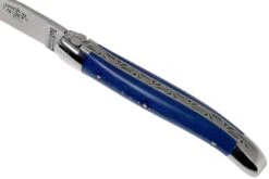 Forge De Laguiole 1211INTCBLEB 11cm, Micarta Bleu, Couteau Laguiole -Couteaux Soldes LA1211INTCBLEB 07 forge de laguiole